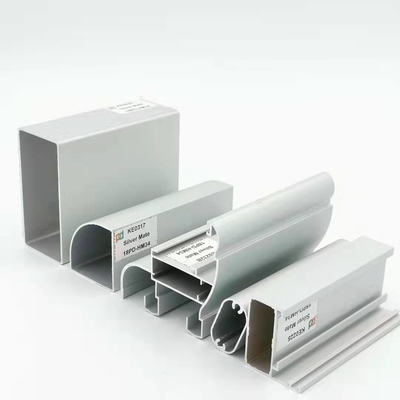 Marco de ventana de aluminio sacado acabado molino T5 para Ghana Congo Togo