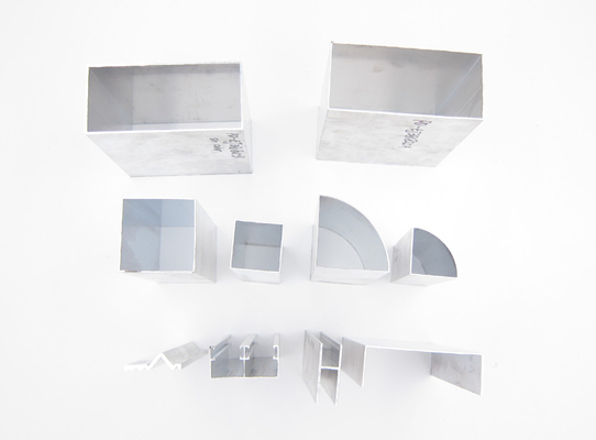6063 tubos de aluminio Peru Mill Finish de los perfiles