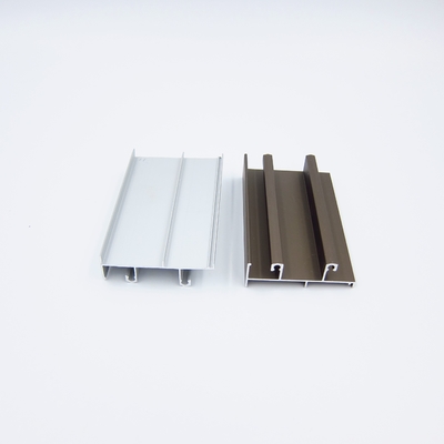 Perfiles de aluminio para la ventana y el carril inferior Linea 20 de la puerta