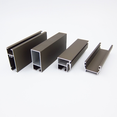 El T3 T4 T5 6063 anodizó perfiles de la ventana de aluminio calienta el aislamiento