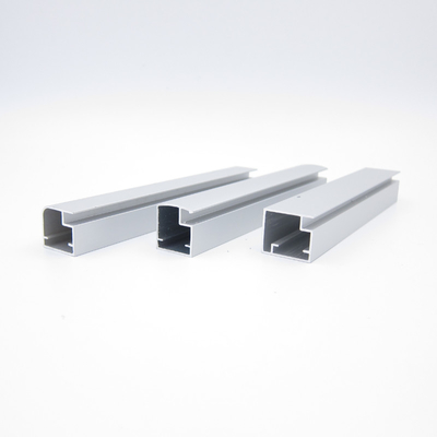 El cuadrado los perfiles de aluminio de la cocina de 6000 series T5 pulveriza revestido