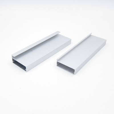 El cuadrado los perfiles de aluminio de la cocina de 6000 series T5 pulveriza revestido