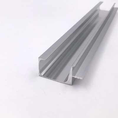 G forma el ribete decorativo de pulido de plata de los perfiles de aluminio del ajuste
