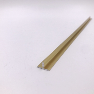 11.7m m T forman perfiles de aluminio anodizados croman el oro color de rosa del oro