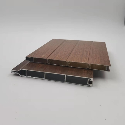 El tubo de aluminio del grano de madera perfila 6063 series
