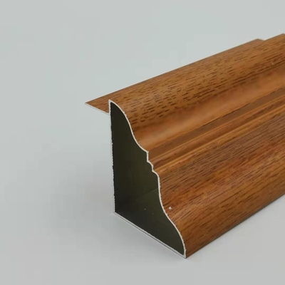 Protuberancia de aluminio del armario de cocina de madera del final que anodiza para Israel