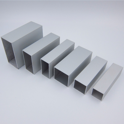 T5 anodizados pescan la tubería de acero rectangular del tubo con caña 6030 de aluminio del cuadrado
