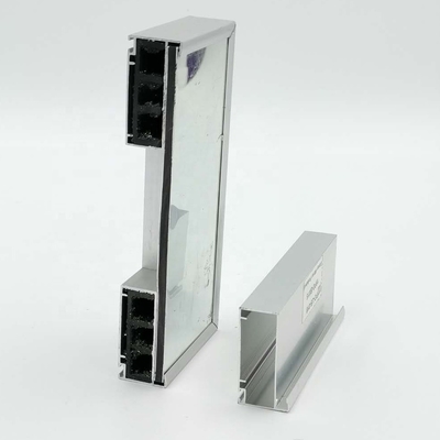 El polvo cubrió los 5.8M Aluminium Kitchen Profiles para el panel compuesto