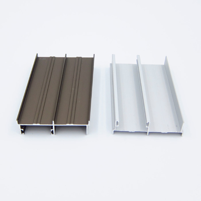 Matt Silver Anodized Aluminium Profiles protuberancia de aluminio de 20 series