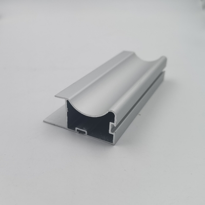 Perfil de aluminio anodizado ligero del guardarropa para el tipo puerta del oscilación de armario