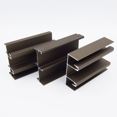 6000 series T8 anodizaron perfiles de la ventana de aluminio pulverizan revestido