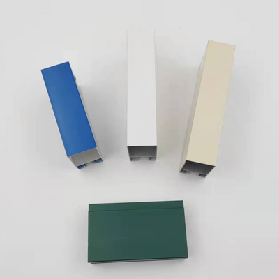 polvo del perfil de los 5.85M los 6.00M Aluminium Sliding Window cubierto para Nigeria