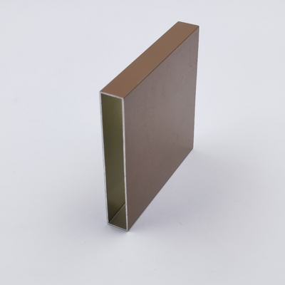 los perfiles de aluminio de la cocina del grueso T5 de 0.5m m pulverizan revestido
