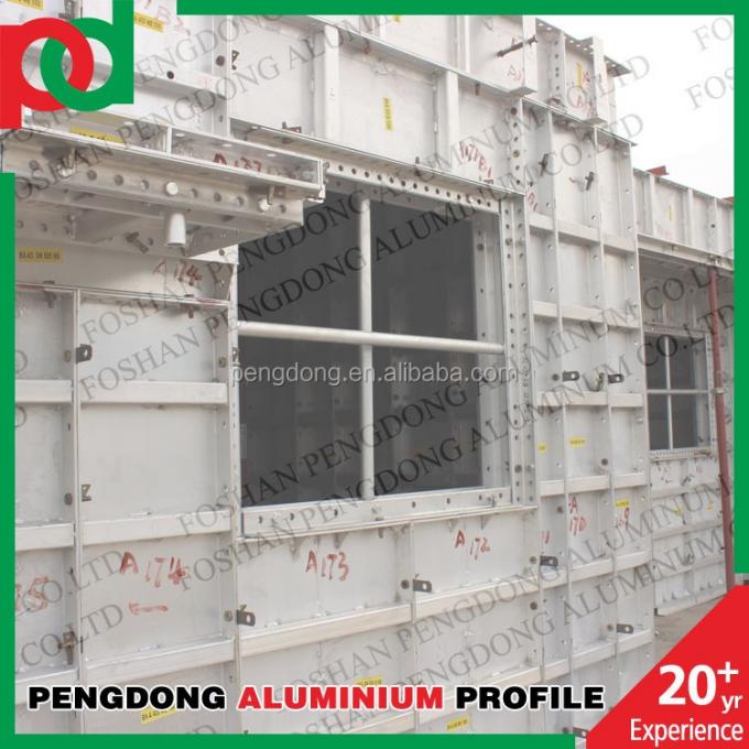 Sistema de aluminio del encofrado del alto effciency de la construcción