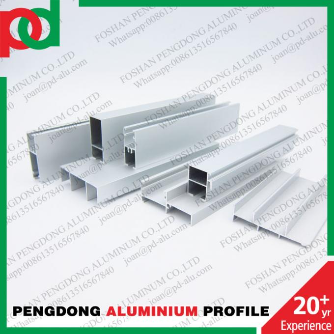 Perfiles de aluminio para las ventanas y las puertas a la línea 5000 de Chile y de Bolivia Marcket