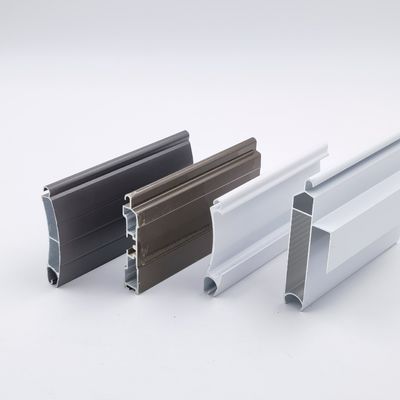 Buen precio perfiles de aluminio del obturador del rodillo de 0.4m m a de 1.5m m para el carril de guía en línea