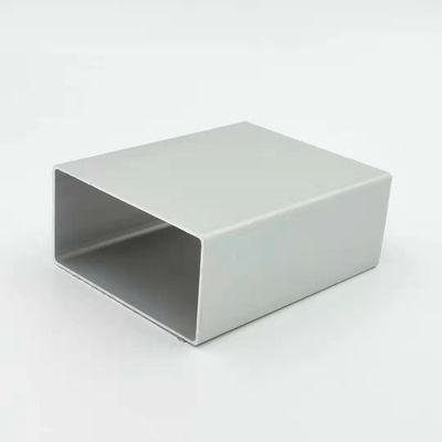 Buen precio tubo Matt Anodized Aluminum Profile de plata del perfil 40X80 de las protuberancias de 0.9m m Alu en línea