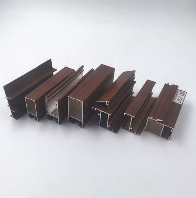Buen precio 0.15m m T5 moderan los perfiles de aluminio del final de madera para las series L20 L25 L32 L5000 de Bolivia en línea
