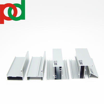 Buen precio Perfiles de aluminio recubiertos en polvo para ventanas y puertas de la serie 42 hechos en Foshan a Perú Bolivia Chile grado de la serie 6000 en línea