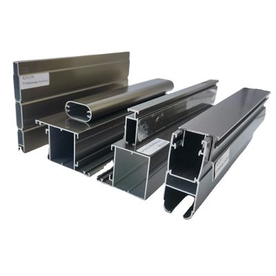 Buen precio Profile de aluminio anodizado de champaña de grado 6063 para puertas y ventanas de 5,8 metros de longitud en línea