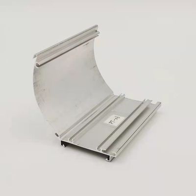 Buen precio Anodizado 6063 perfiles de aluminio Rod Spring Tube Bottom de la pista de la cortina en línea