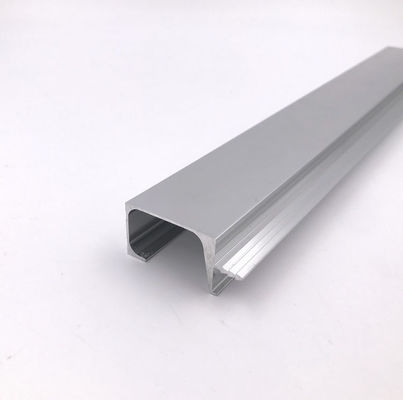 Buen precio G forma el ribete decorativo de pulido de plata de los perfiles de aluminio del ajuste en línea