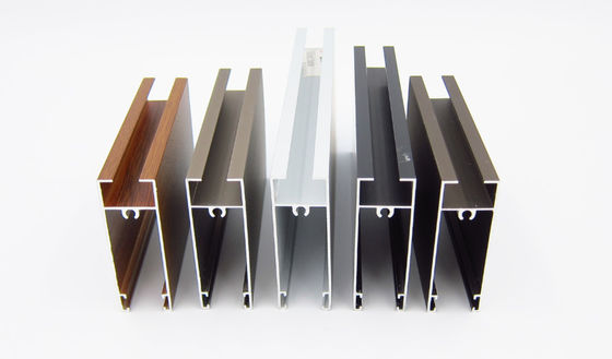 Buen precio 2505 perfiles del marco de ventana de aluminio de la ventana de desplazamiento en línea