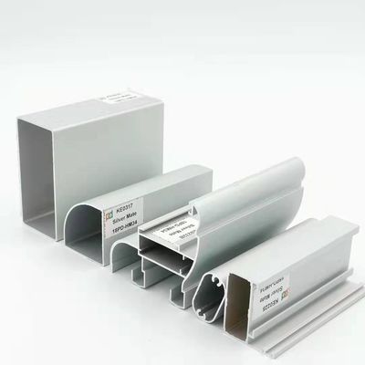 Buen precio Marco de ventana de aluminio sacado acabado molino T5 para Ghana Congo Togo en línea
